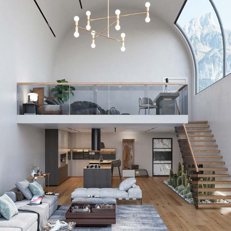 MẪU GÁC LỬNG - GL003