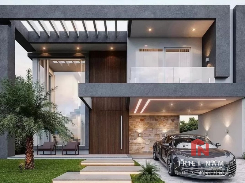 Chi phí xây biệt thự mini 2 tầng 100m2 kèm mẫu thiết kế ấn tượng
