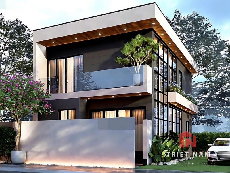 Những xu hướng mới trong thiết kế nhà phố 2 tầng