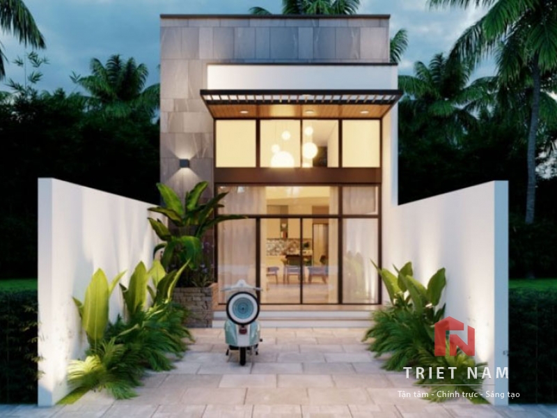 MẪU NHÀ CÓ GÁC LỬNG - GL011
